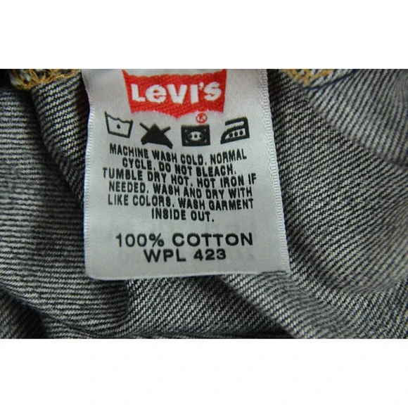 Levis 501 Jeans Men's 38x34 Straight Leg Double XX Button Fly Denim - Picture 7 of 8
